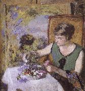 Edouard Vuillard Flower of Annette Germany oil painting artist